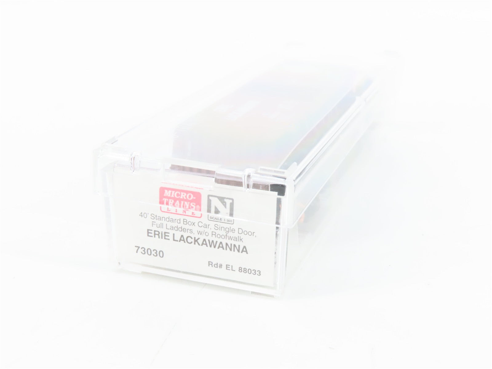 N Scale Micro-Trains MTL 73030 EL Erie Lackawanna 40' Box Car 88033 RTR