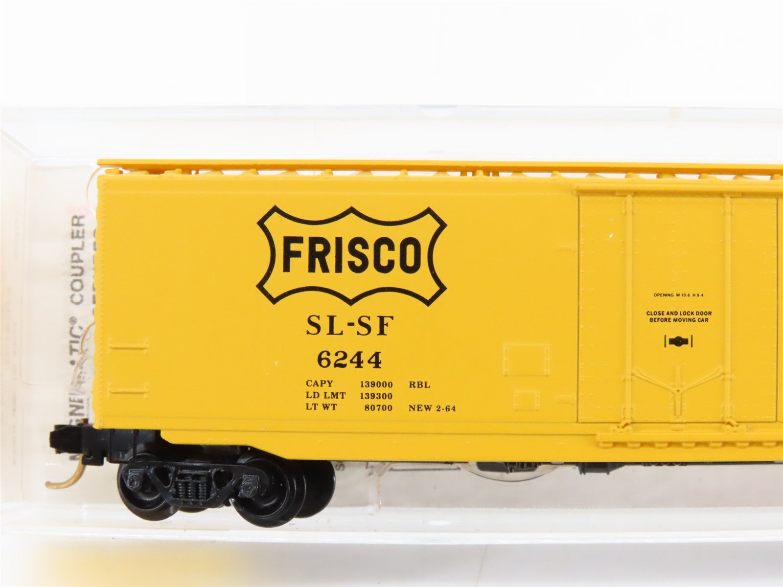 N Scale Micro-Trains MTL 32060 SL-SF Frisco 50' Box Car 6244 RTR