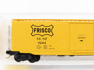 N Scale Micro-Trains MTL 32060 SL-SF Frisco 50' Box Car 6244 RTR