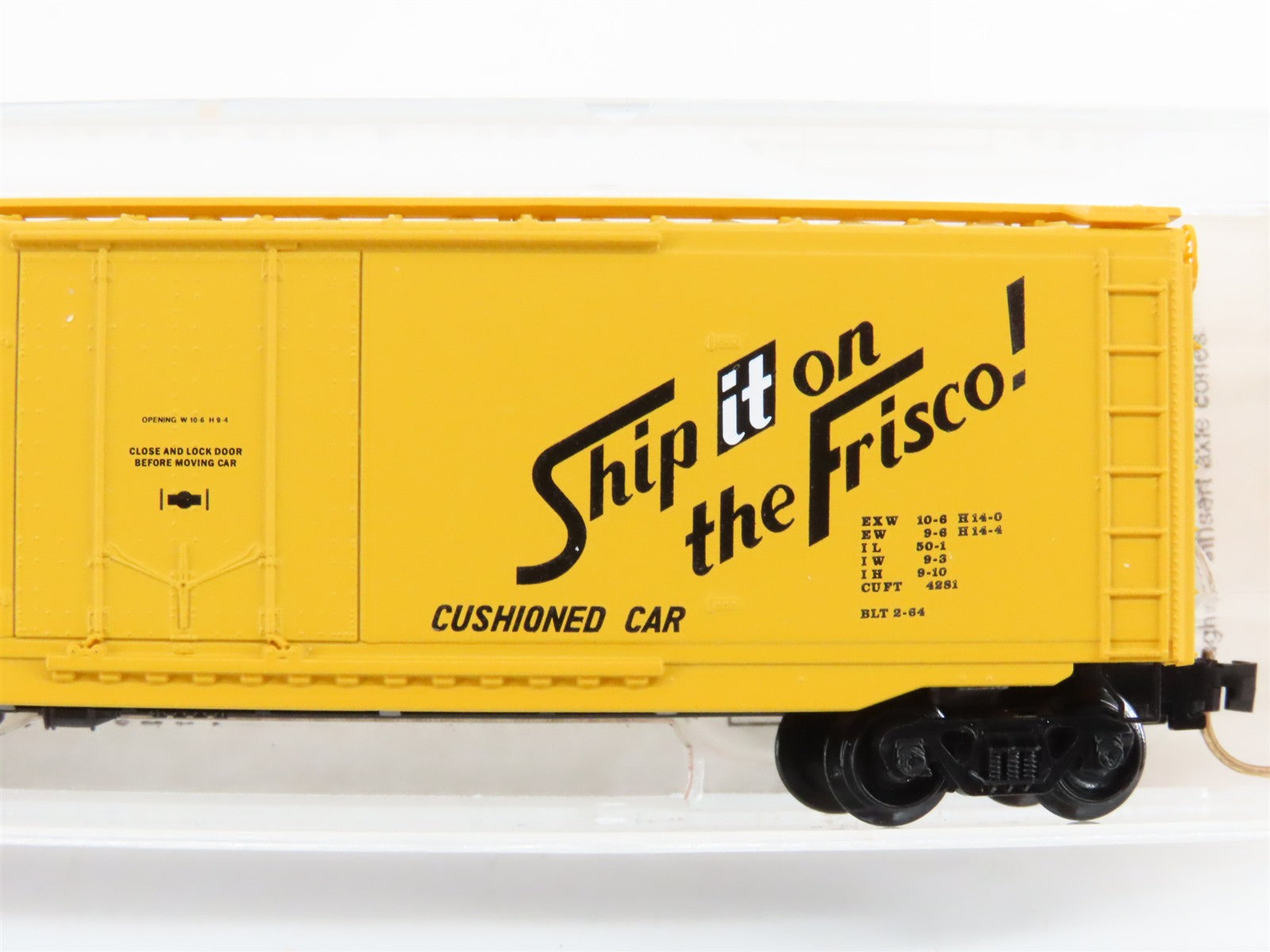 N Scale Micro-Trains MTL 32060 SL-SF Frisco 50' Box Car 6244 RTR