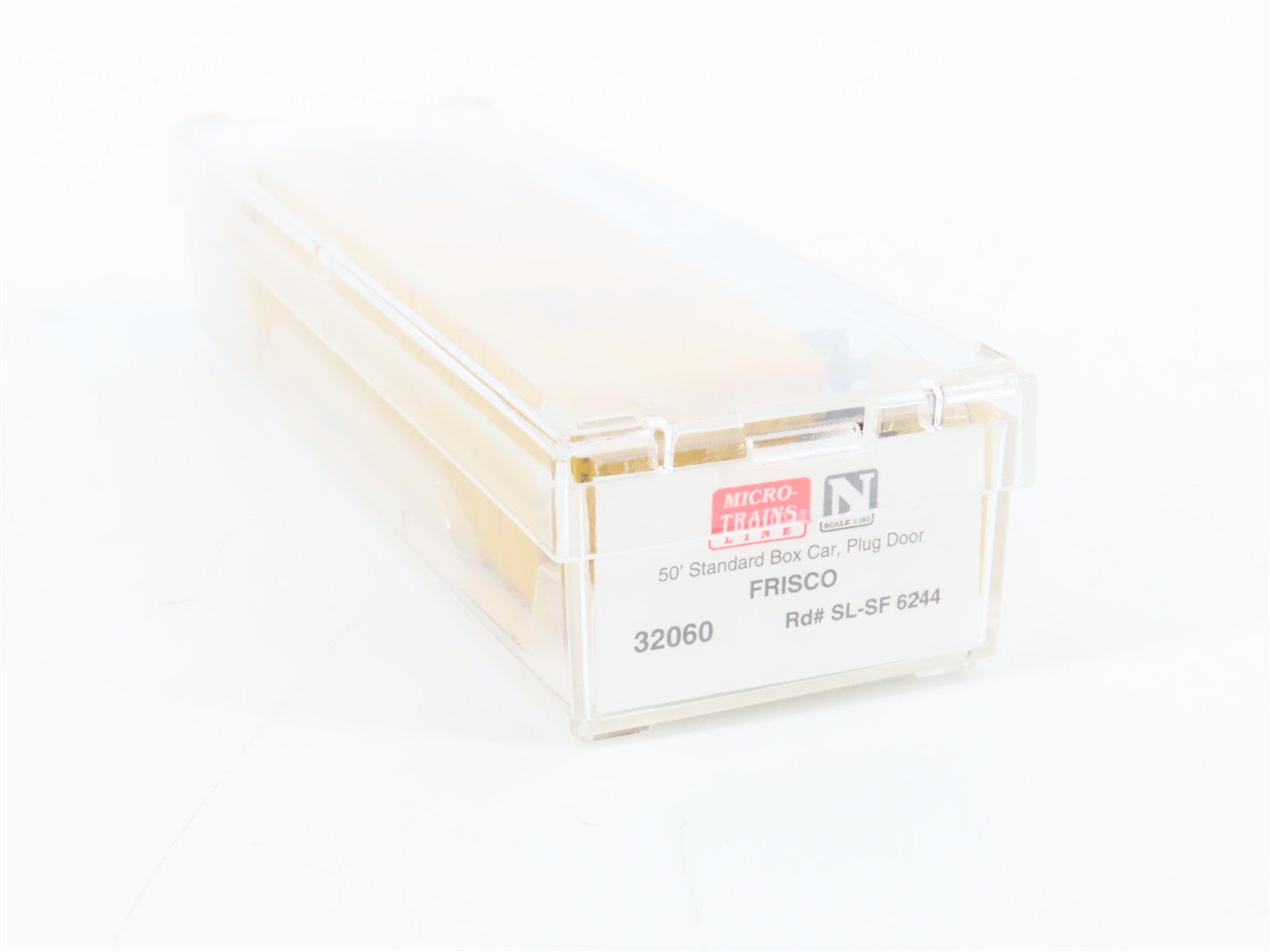 N Scale Micro-Trains MTL 32060 SL-SF Frisco 50' Box Car 6244 RTR