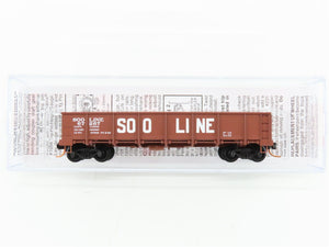 N Scale Micro-Trains MTL 08300020 Soo Line 40' GS Drop Bottom Gondola 67267 RTR