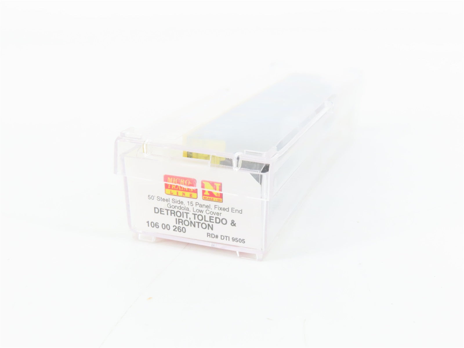 N Scale Micro-Trains MTL 10600260 DTI Detroit, Toledo & Ironton Gondola 9505 RTR