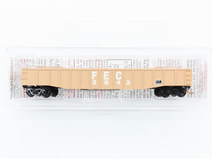 N Scale Micro-Trains MTL 10500516 FEC Florida East Coast 50' Gondola 3842 RTR