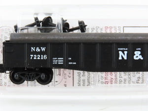 N Scale Micro-Trains MTL 04600190 N&W Norfolk & Western 50' Gondola 72216 RTR