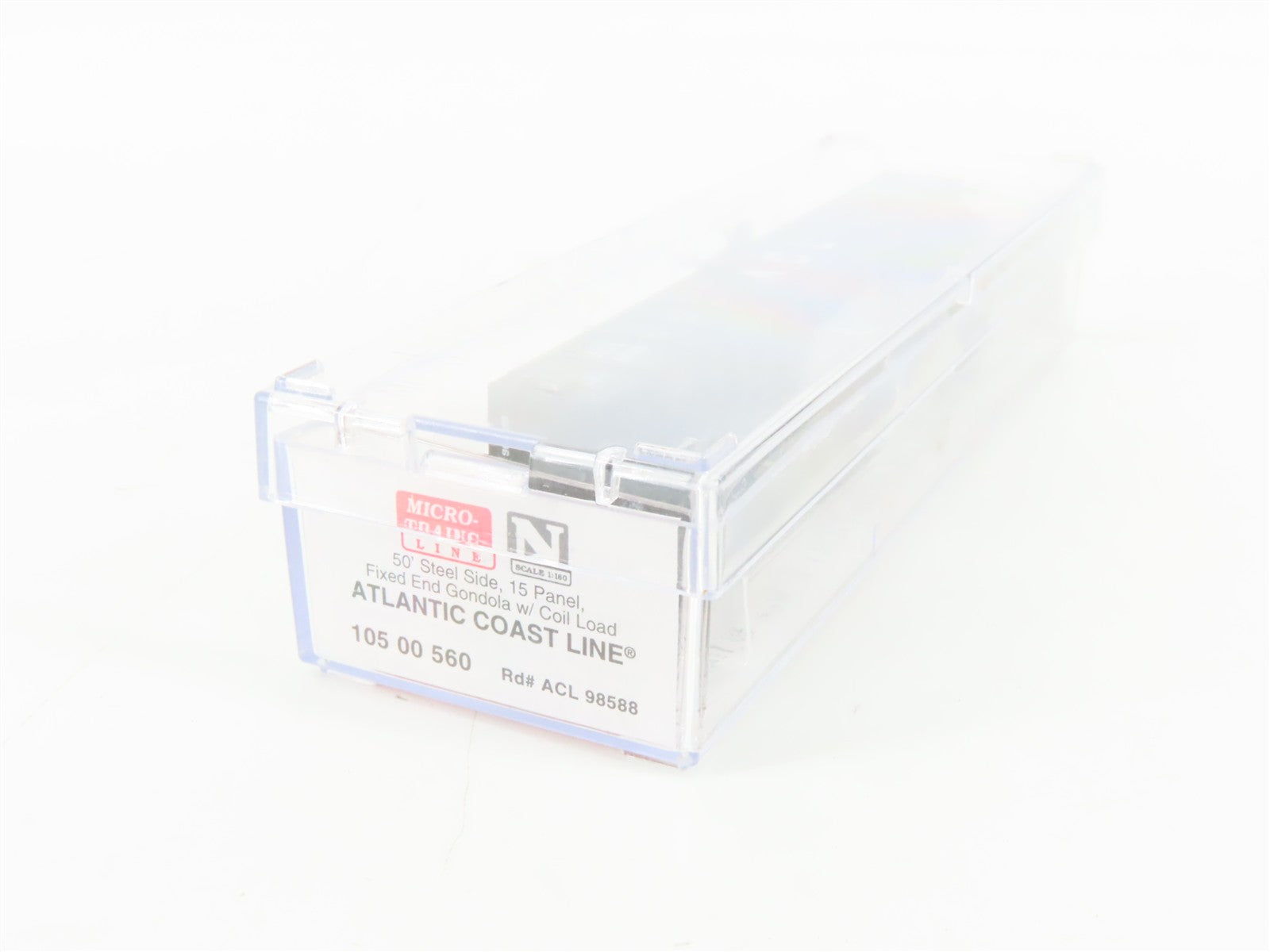 N Scale Micro-Trains MTL 10500560 ACL Atlantic Coast Line 50' Gondola 98588 RTR