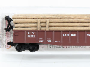 N Scale Micro-Trains MTL 04600100 LV Lehigh Valley 50' Gondola 33350 RTR