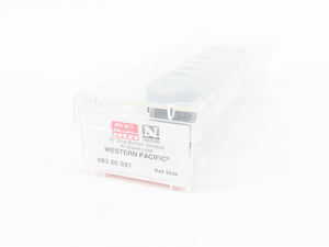 N Scale Micro-Trains MTL 08300031 WP Western Pacific 40' Gondola 9248 RTR