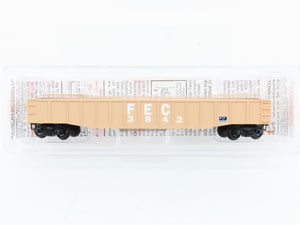N Scale Micro-Trains MTL 10500516 FEC Florida East Coast 50' Gondola 3842 RTR