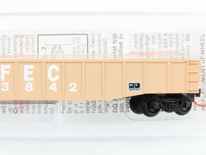 N Scale Micro-Trains MTL 10500516 FEC Florida East Coast 50' Gondola 3842 RTR