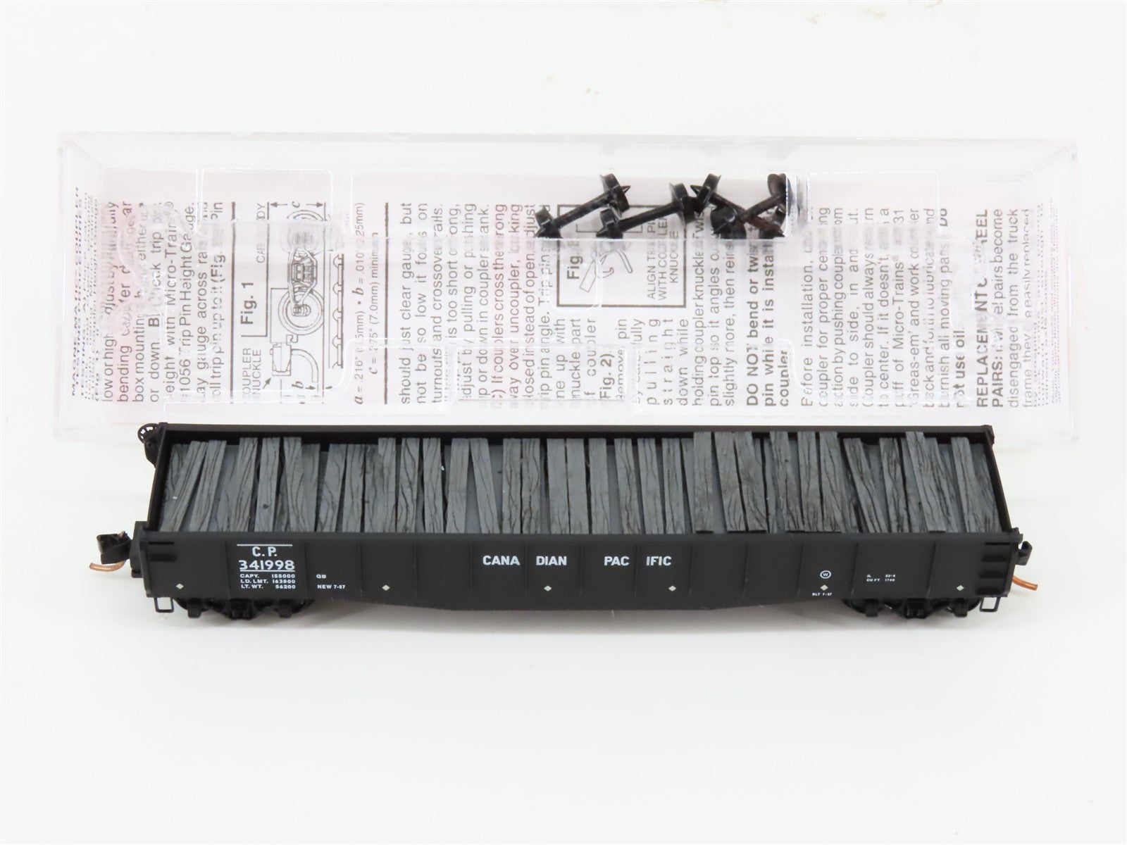 N Scale Micro-Trains MTL 04600290 CP Canadian Pacific 50' Gondola 341998