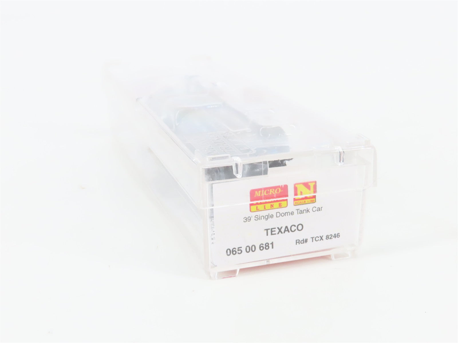 N Scale Micro-Trains MTL 06500681 TCX Texaco 39' Single Dome Tank Car 8246
