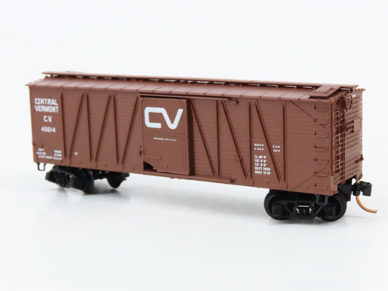 N Scale Micro-Trains MTL 28160 C.V. Central Vermont 40' Box Car 40014