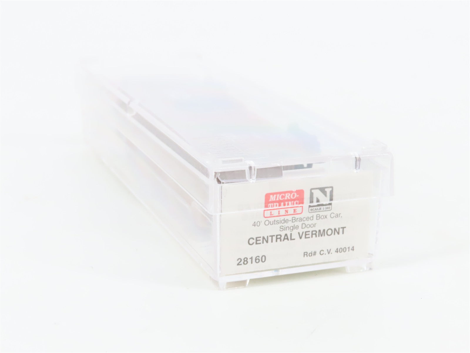 N Scale Micro-Trains MTL 28160 C.V. Central Vermont 40' Box Car 40014