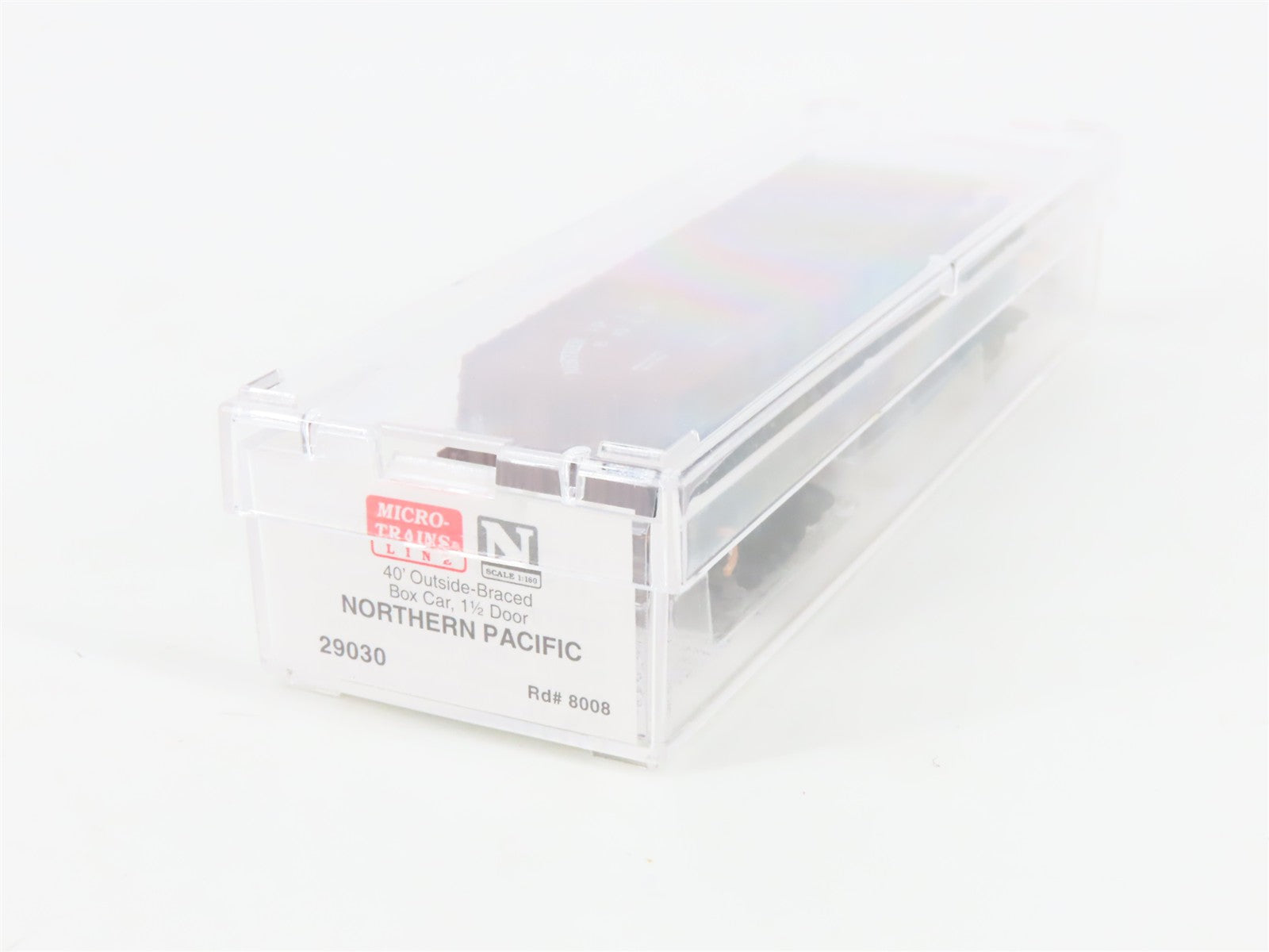 N Scale Micro-Trains MTL 29030 NP Northern Pacific 40' Box Car 8008