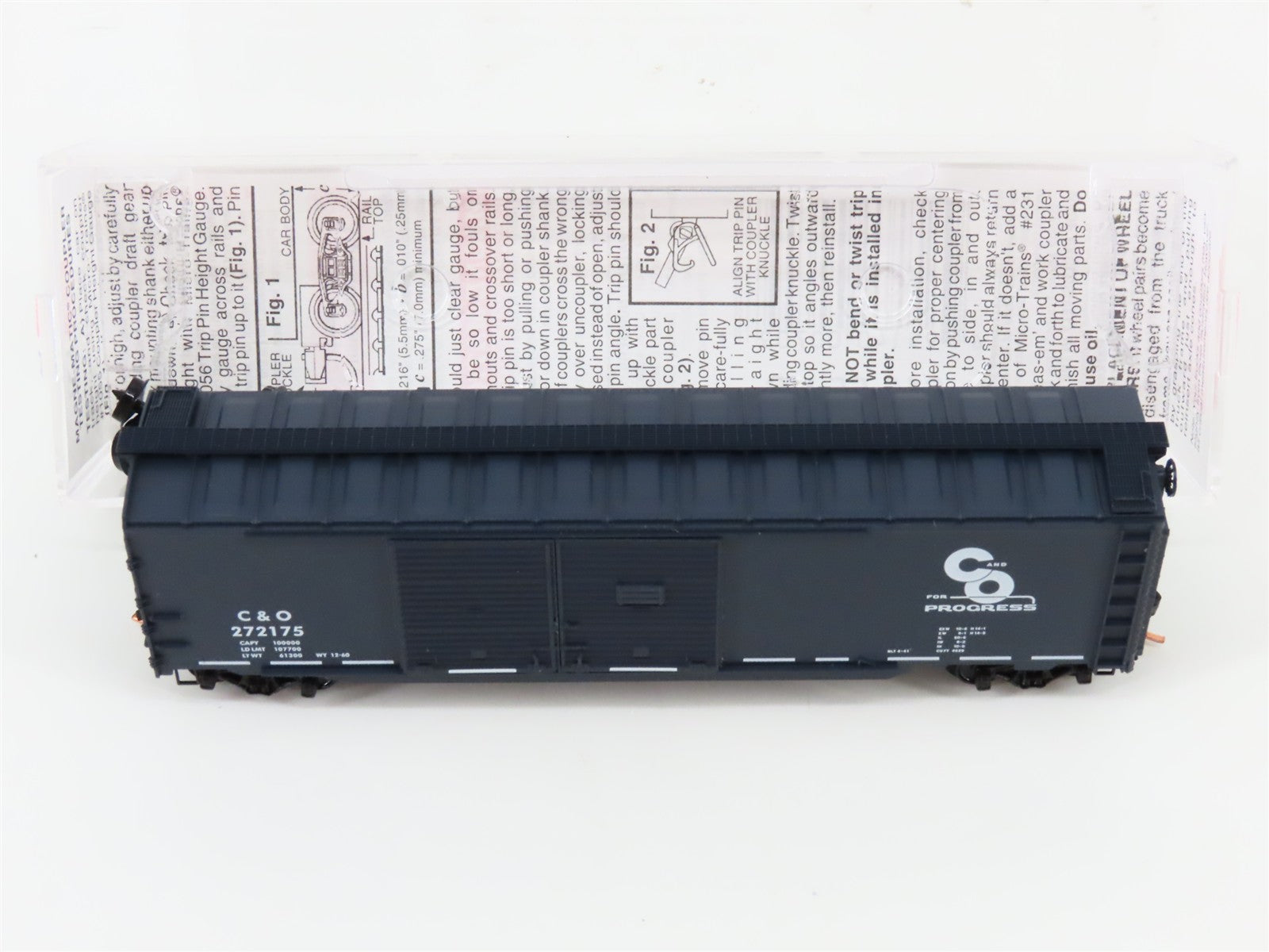 N Scale Micro-Trains MTL 78070 C&O Chesapeake & Ohio 50' Auto Box Car 272175