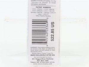 N Scale Micro-Trains MTL 94200 IC Illinois Central 3-Bay Covered Hopper 799623