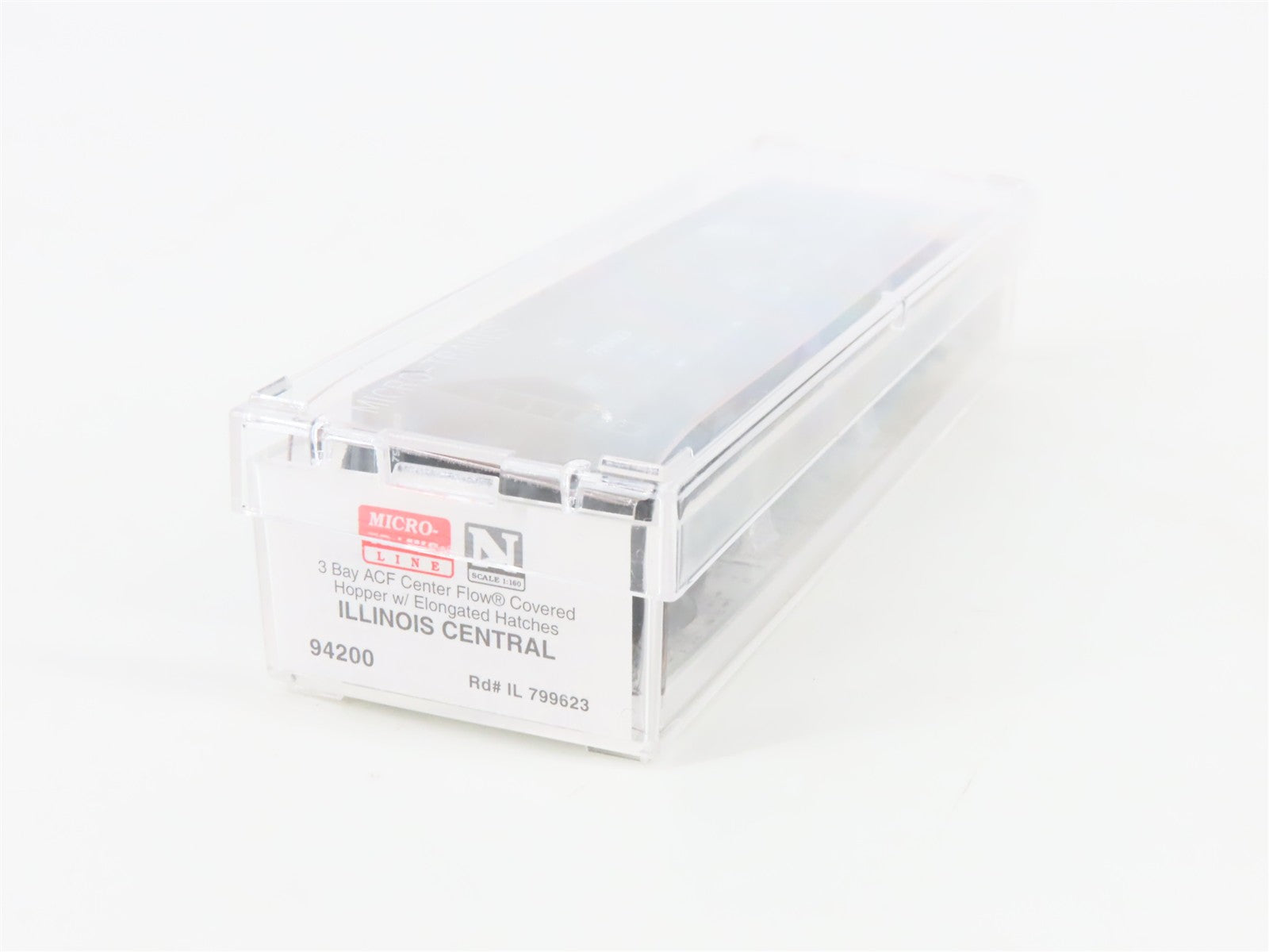 N Scale Micro-Trains MTL 94200 IC Illinois Central 3-Bay Covered Hopper 799623