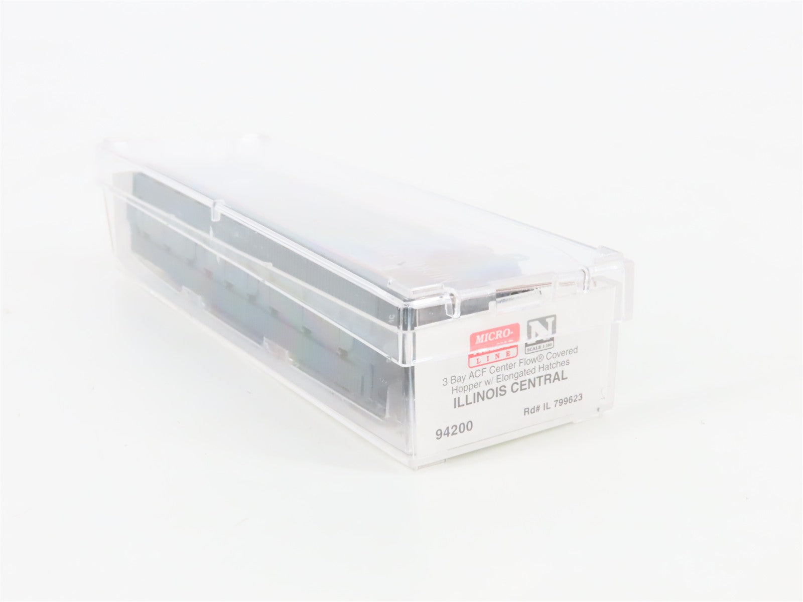 N Scale Micro-Trains MTL 94200 IC Illinois Central 3-Bay Covered Hopper 799623