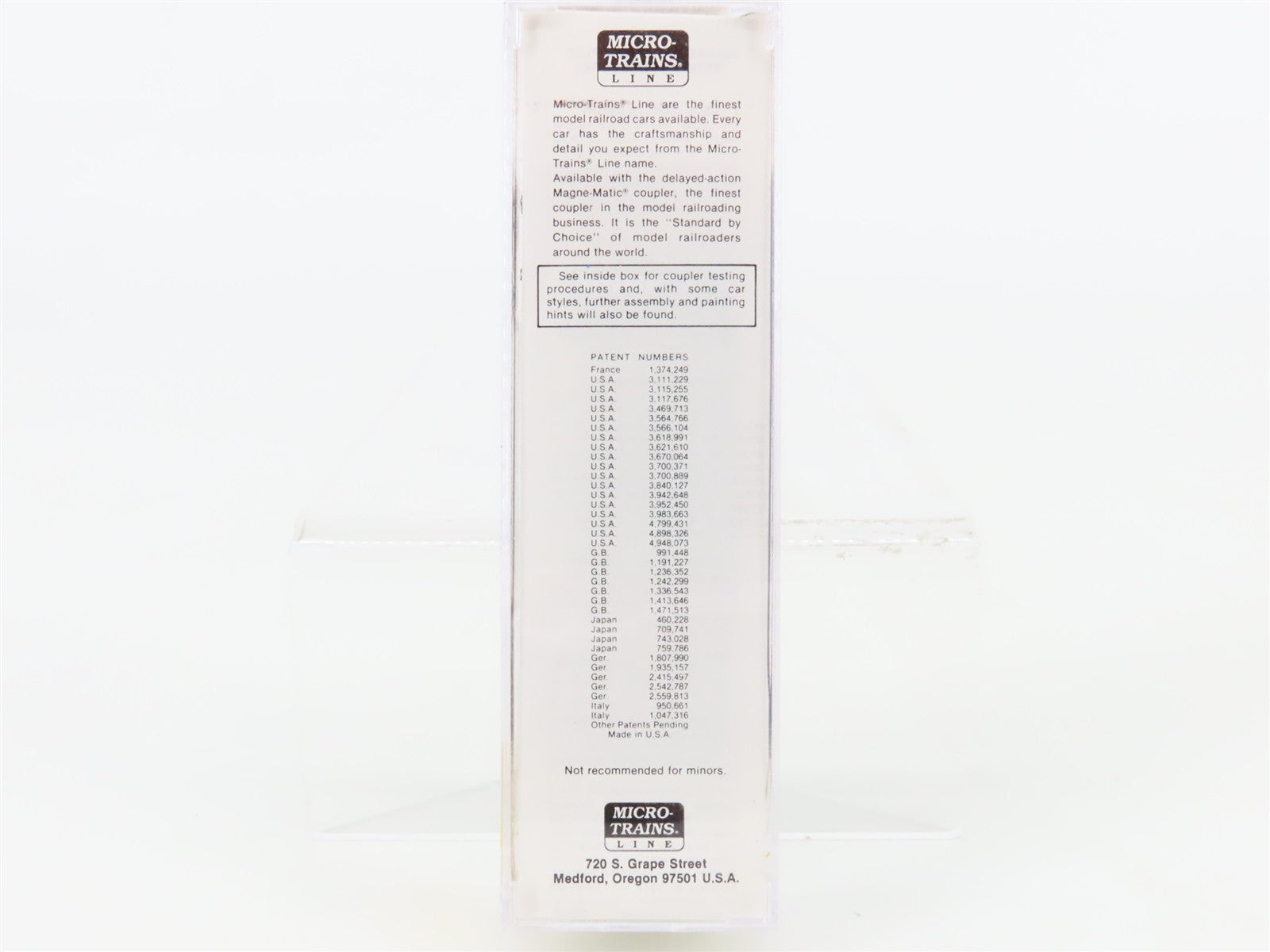 N Scale Micro-Trains MTL 24130 CR Conrail 40' Box Car 252689