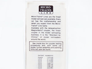 N Scale Micro-Trains MTL 49340 SBIX Stokely Brothers and Company Reefer 12933
