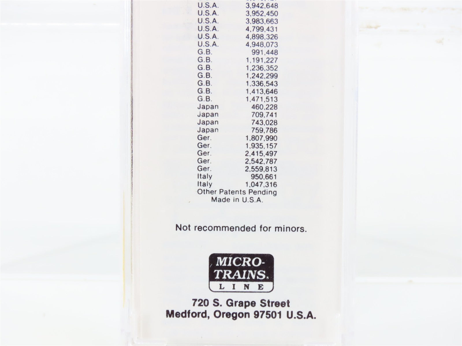 N Scale Micro-Trains MTL 49340 SBIX Stokely Brothers and Company Reefer 12933
