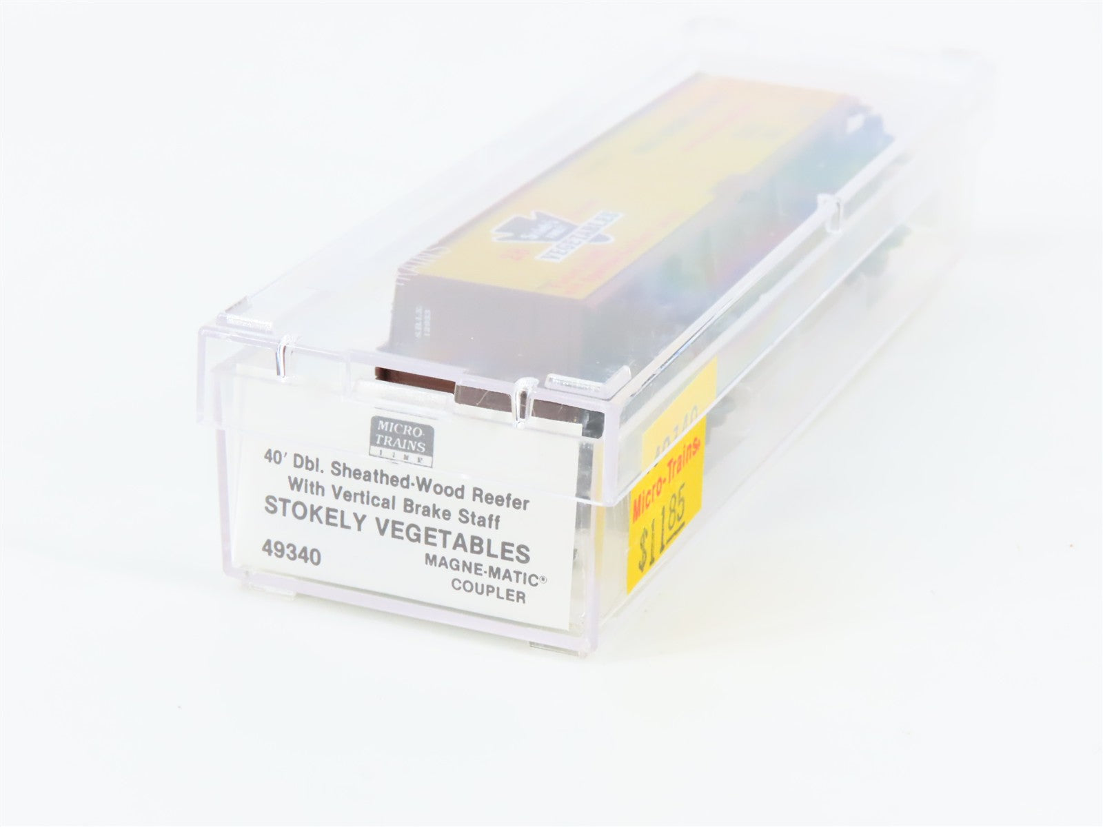 N Scale Micro-Trains MTL 49340 SBIX Stokely Brothers and Company Reefer 12933