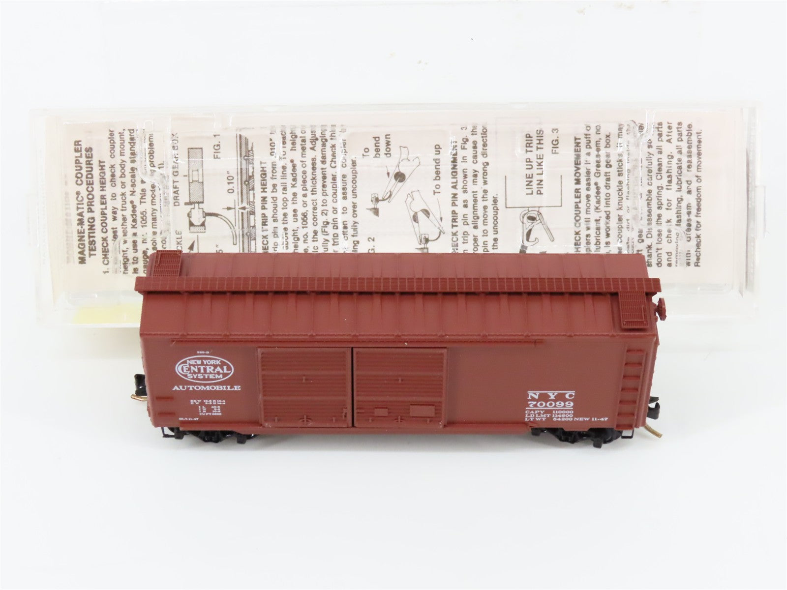 N Scale Micro-Trains MTL 23160 NYC New York Central 40' Box Car 70099