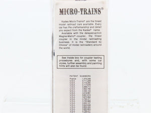 N Scale Micro-Trains MTL 23160 NYC New York Central 40' Box Car 70099