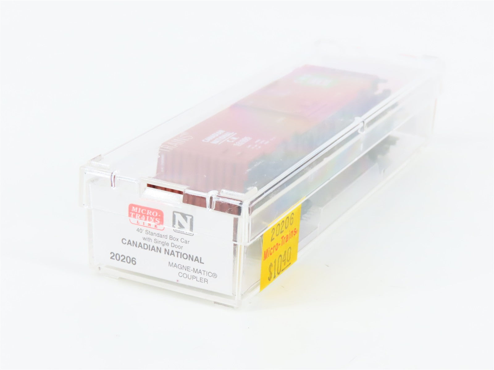 N Scale Micro-Trains MTL 20206 C.N. Canadian National 40' Box Car 521995