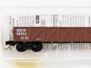 N Scale Micro-Trains MTL 60010 Chicago, Milwaukee, St. Paul & Pacific Gondola