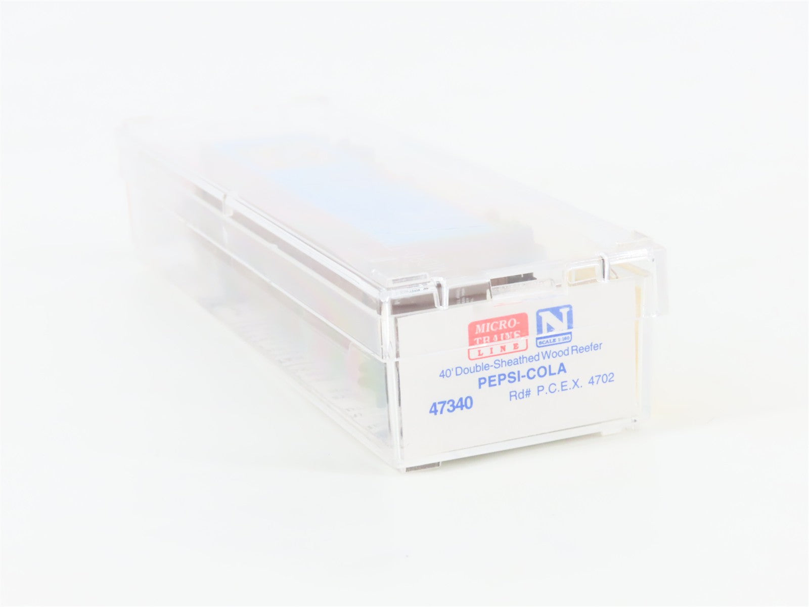 N Scale Micro-Trains MTL 47340 PCEX Pepsi-Cola 40' Reefer 4702