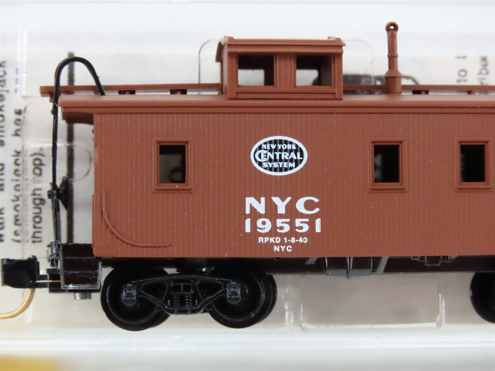 N Scale Micro-Trains MTL 51080 NYC New York Central 34' Caboose 19551