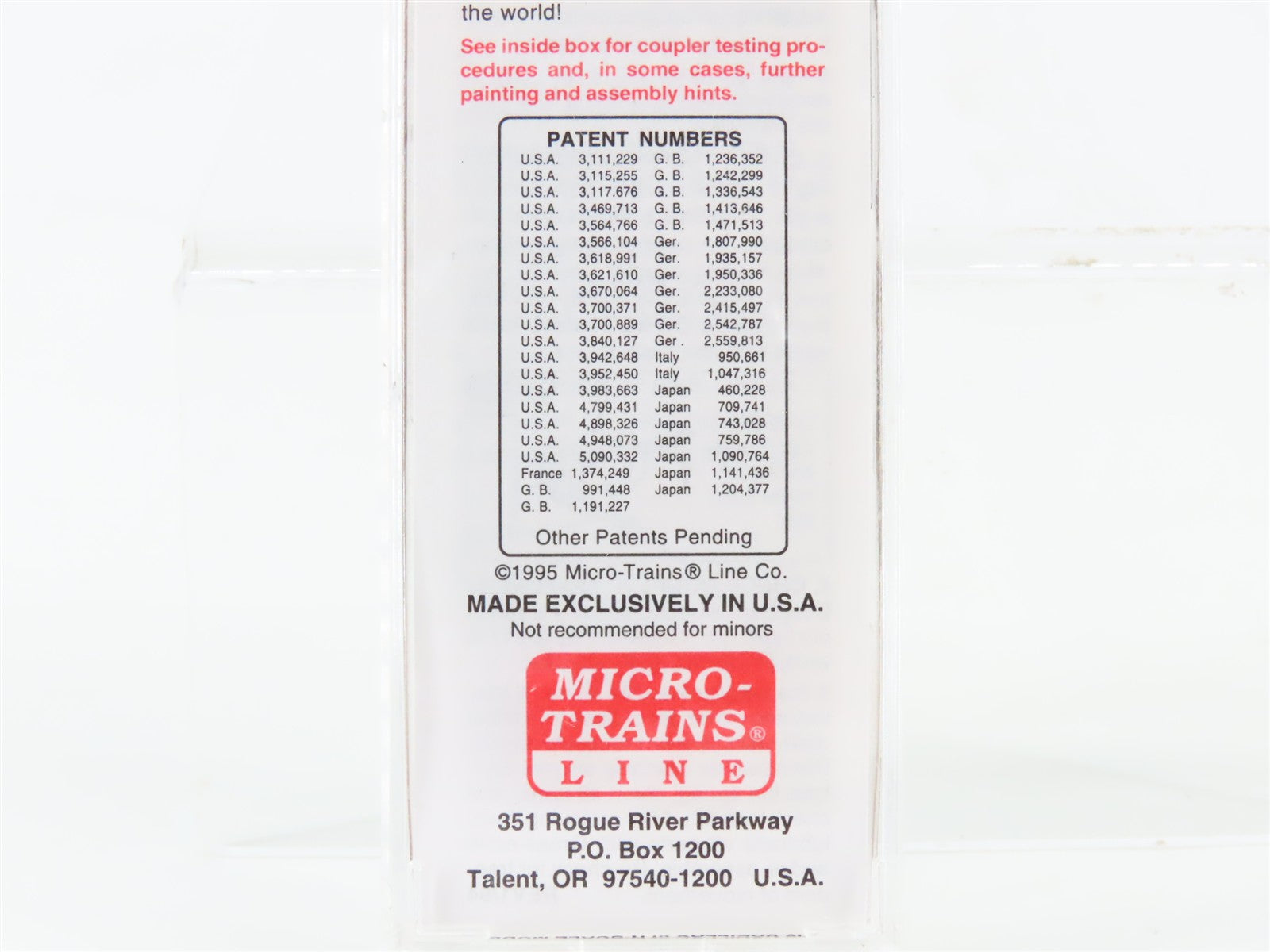 N Scale Micro-Trains MTL 51080 NYC New York Central 34' Caboose 19551