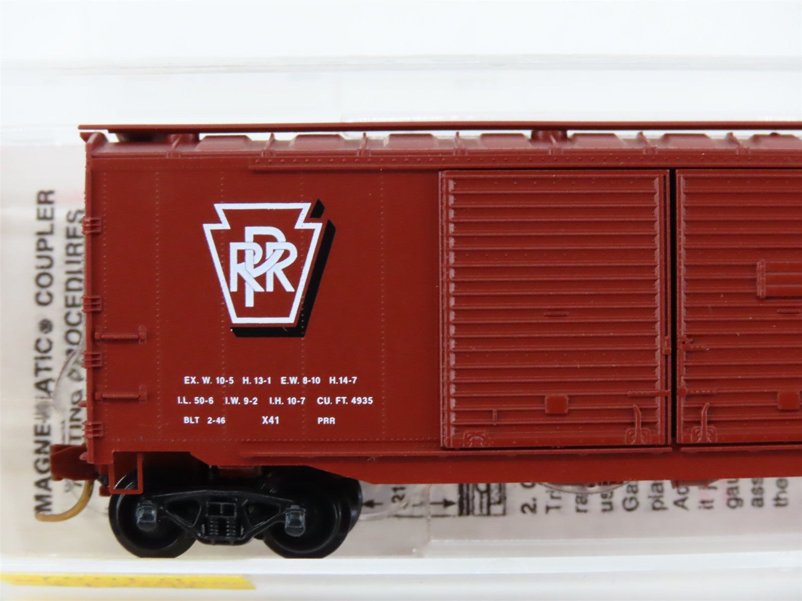 N Scale Micro-Trains MTL 78010 PRR Pennsylvania 50' Box Car 82023