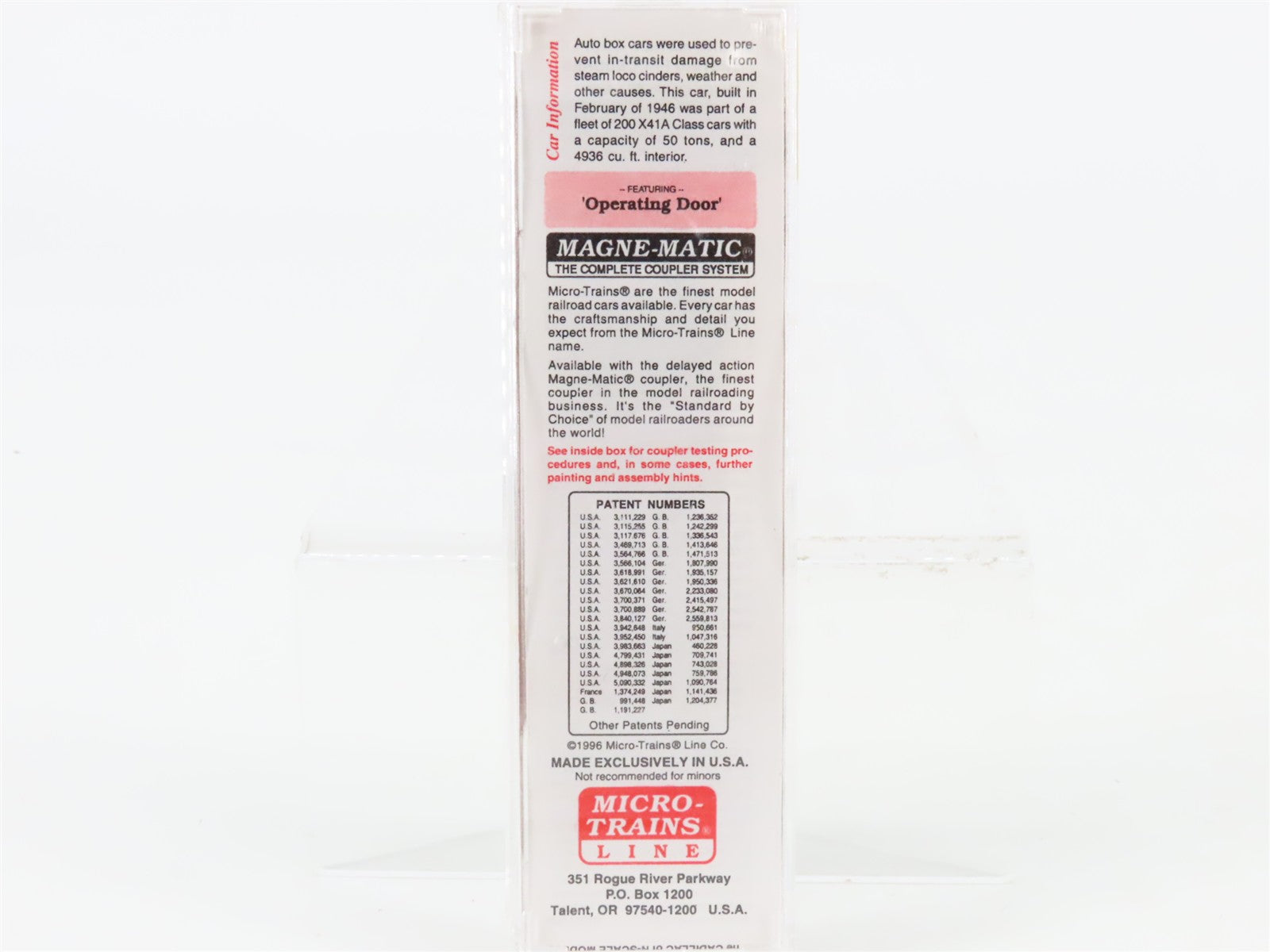 N Scale Micro-Trains MTL 78010 PRR Pennsylvania 50' Box Car 82023