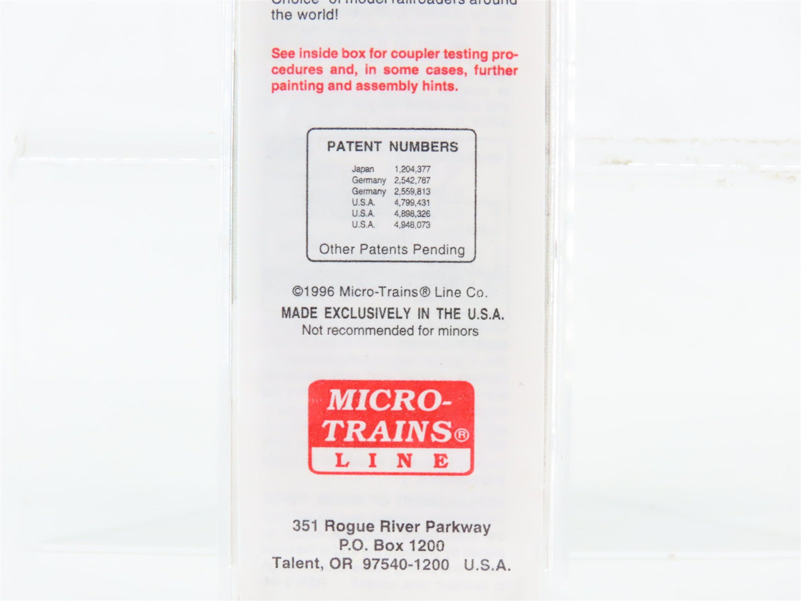 N Scale Micro-Trains MTL 100040 MKT Missouri-Kansas-Texas 36' Caboose 12