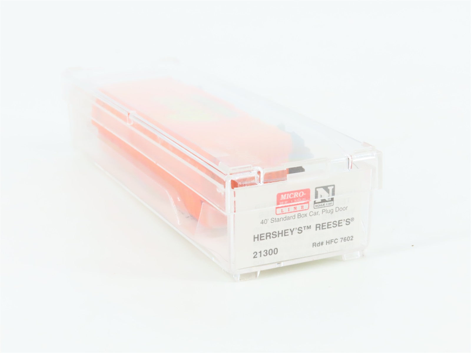 N Scale Micro-Trains MTL 21300 HFC Hershey's / Reese's 40' Box Car 7602