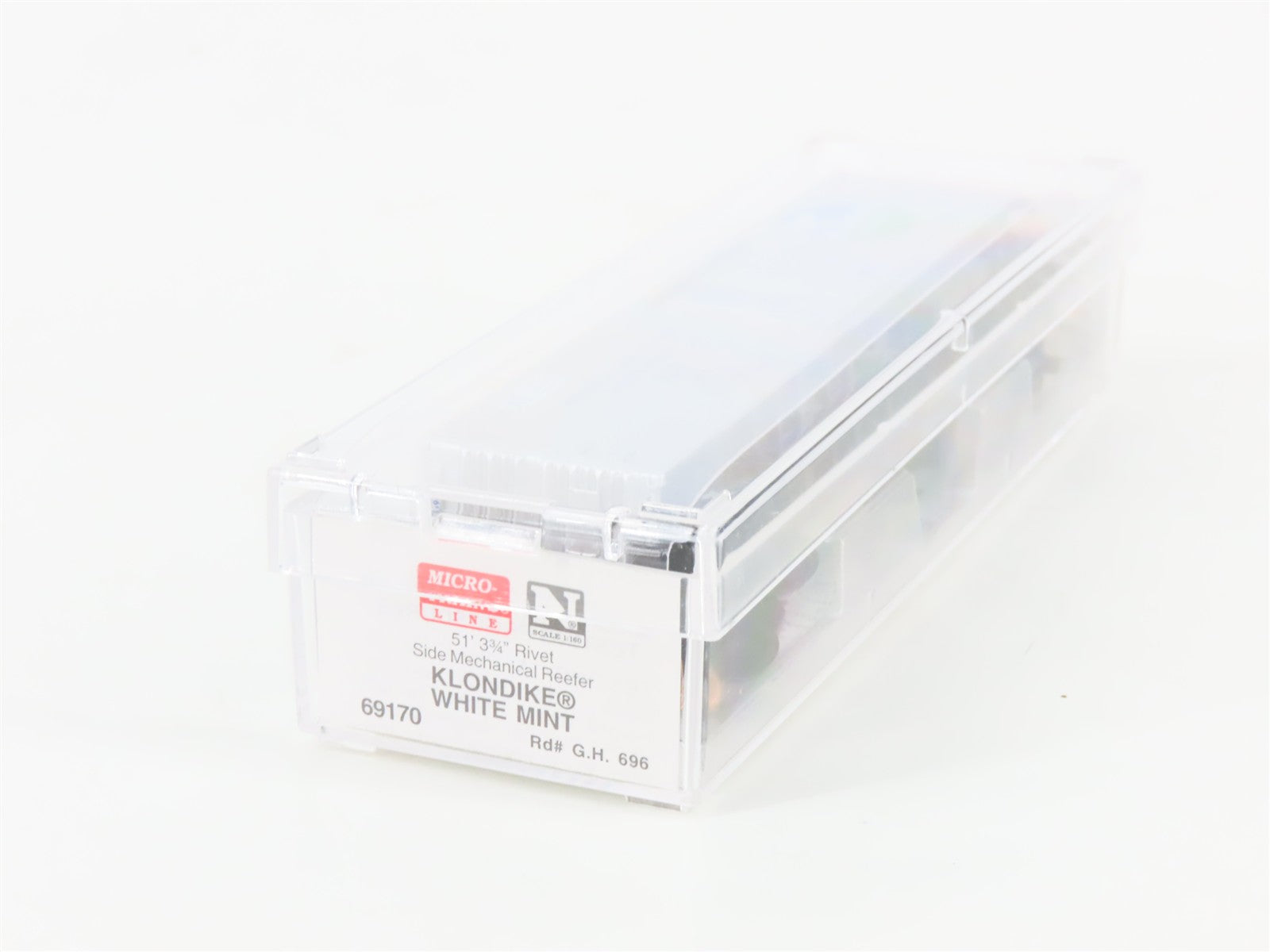N Scale Micro-Trains MTL 69170 GH Klondike White Mint Mechanical Reefer 696