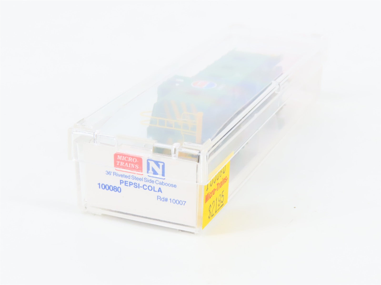 N Scale Micro-Trains MTL 100080 Pepsi-Cola 36' Caboose 10007