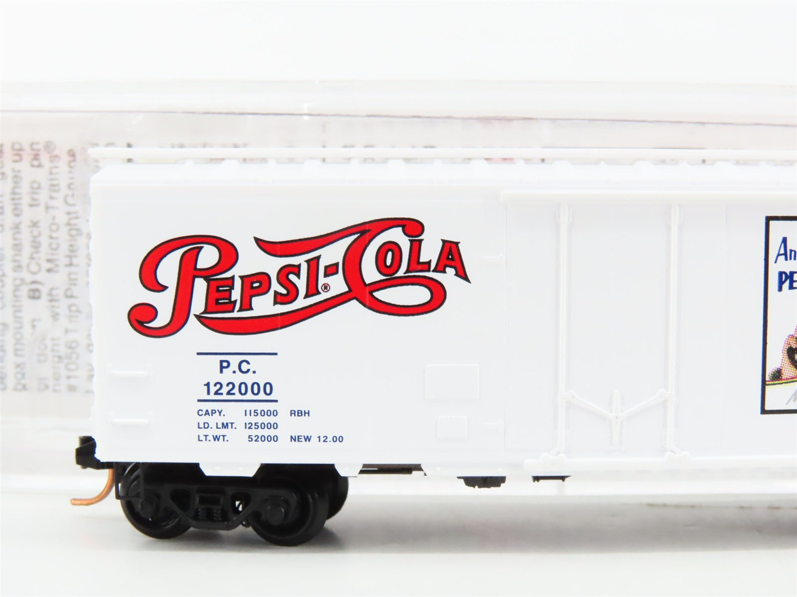 N Scale Micro-Trains MTL 21270 P.C. Pepsi-Cola 40' Box Car 122000