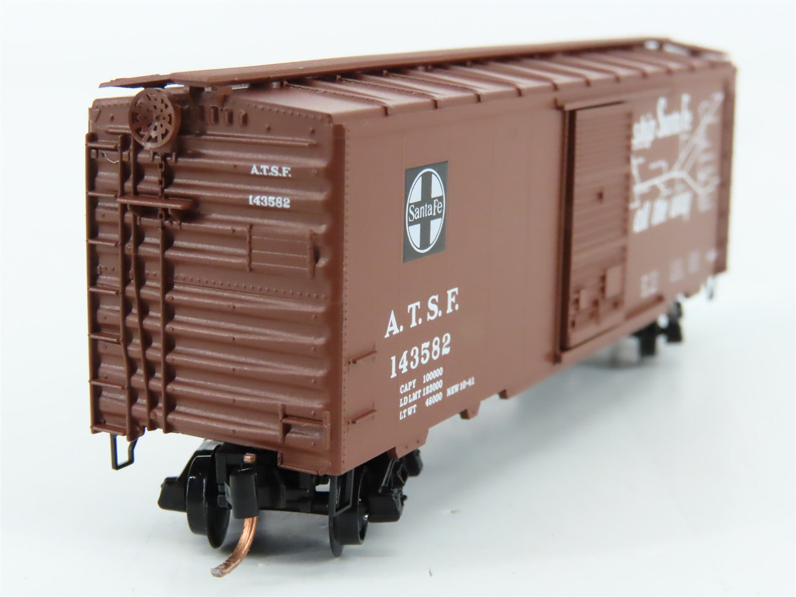 N Scale Micro-Trains MTL 20060 ATSF Santa Fe 40' Box Car 143582