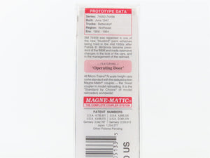 N Scale Micro-Trains MTL 20140 BM Boston & Maine 40' Box Car 74409