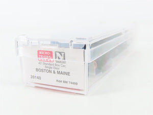 N Scale Micro-Trains MTL 20140 BM Boston & Maine 40' Box Car 74409