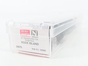 N Scale Micro-Trains MTL 20676 R.I. Rock Island 40' Box Car 20060