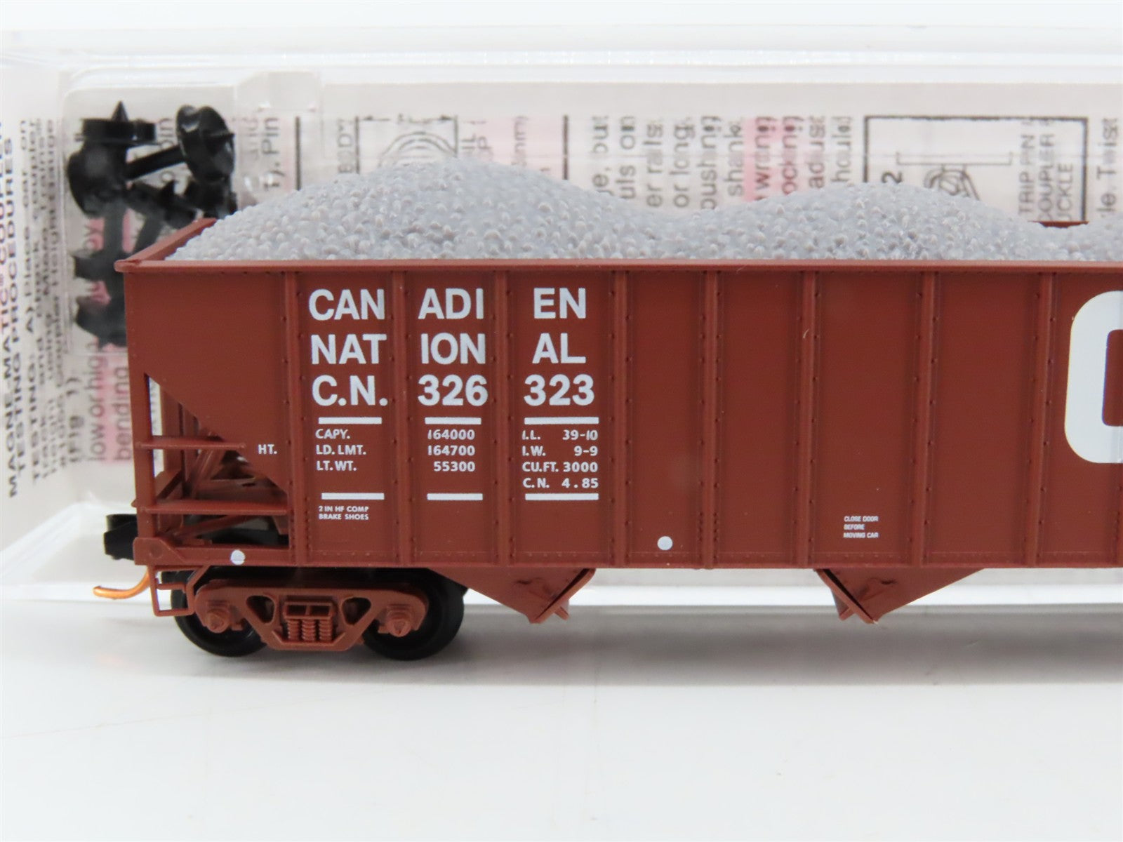 N Scale Micro-Trains MTL 108160 CN Canadian National 3-Bay Open Hopper 326323