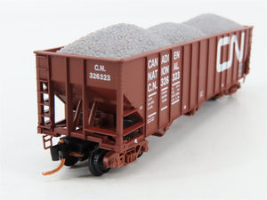 N Scale Micro-Trains MTL 108160 CN Canadian National 3-Bay Open Hopper 326323