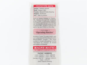 N Scale Micro-Trains MTL 108160 CN Canadian National 3-Bay Open Hopper 326323