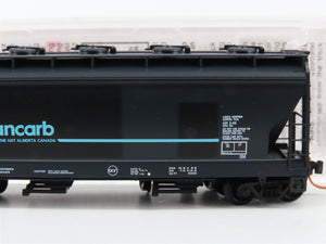 N Scale Micro-Trains MTL 93070 ACFX Cancarb 3-Bay Covered Hopper 74073