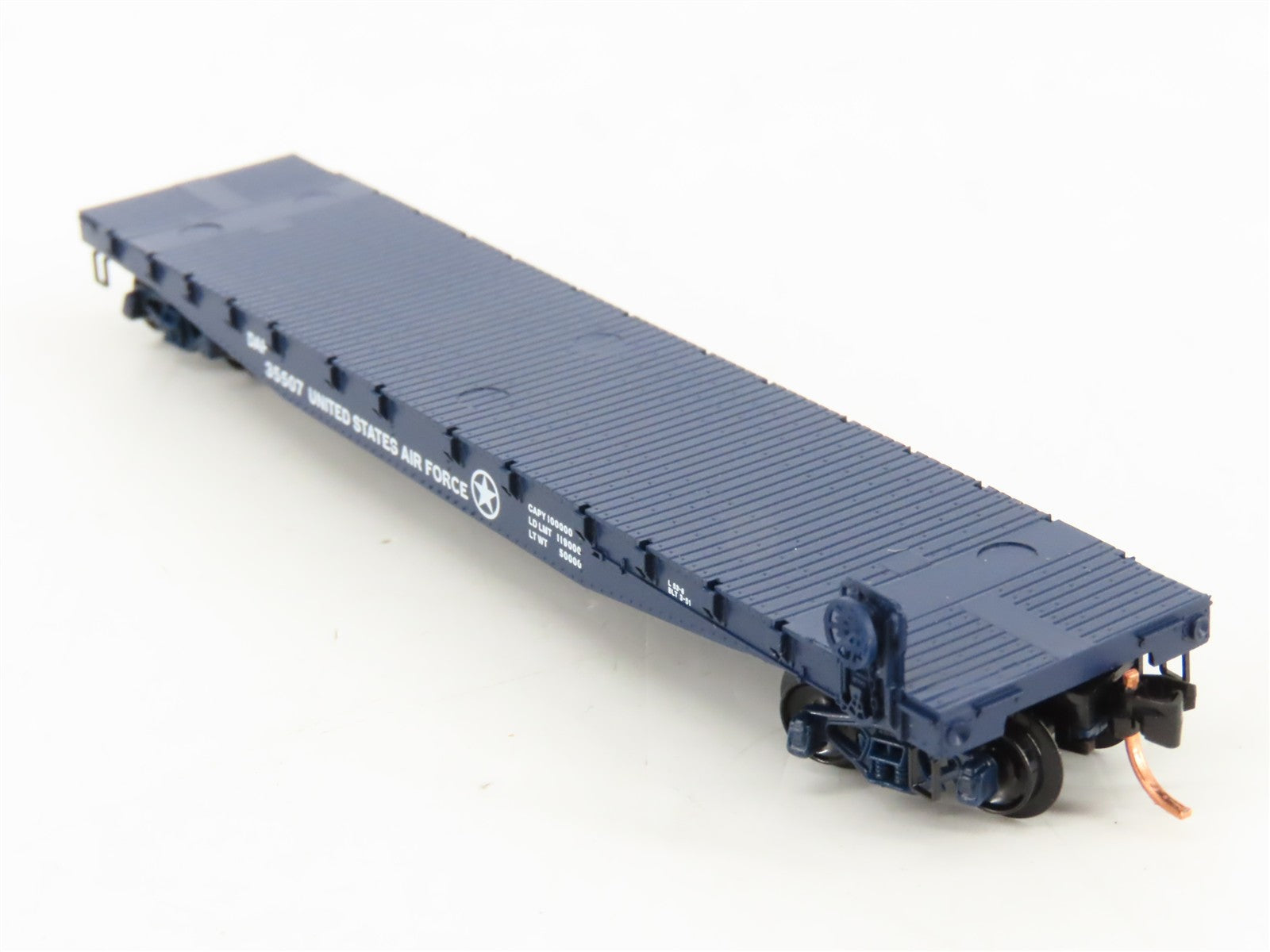 N Scale Micro-Trains MTL 45190 DAF United States Air Force 50' Flat Car 35507
